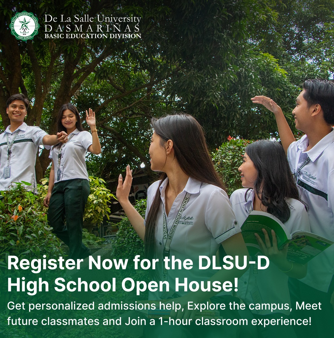 DLSU-D High School Hosts Open House